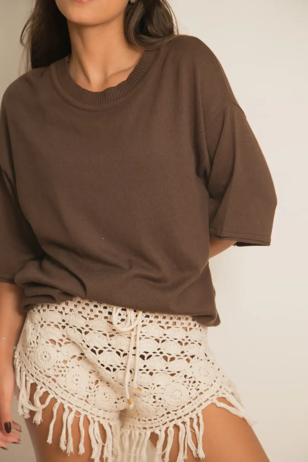 MAXI T-SHIRT TRICOT - ACARAJÉ